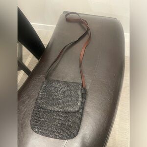 Hobo international vintage soft wicker mini crossbody bag